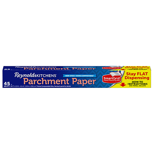 Reynolds Genuine Parchment Paper Non Stick 45 sq ft package Bags & Wraps DeCA