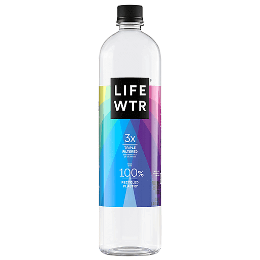 Lifewtr Art by Khalil Chishtee pH Balanced Electrolytes Purified