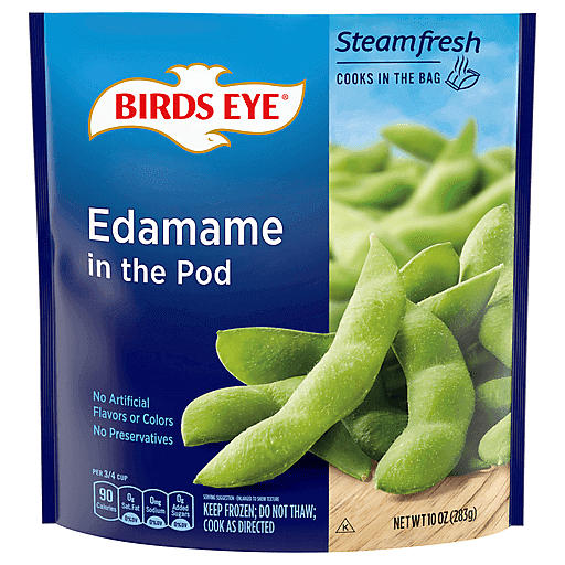 Birds Eye Steam Fresh Edamame in The Pod 10 oz bag | Frozen