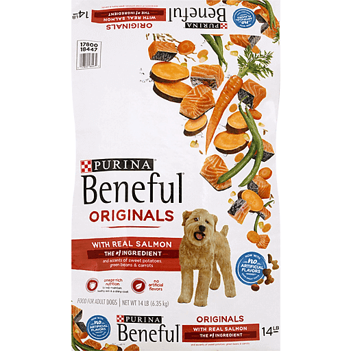 Purina Beneful Originals With Natural Salmon Adult Dog Food 14 lb