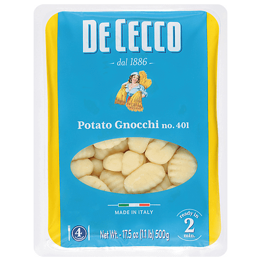 De Cecco No. 401 Potato Gnocchi 17.5 oz package, Pasta & Pasta Sauce