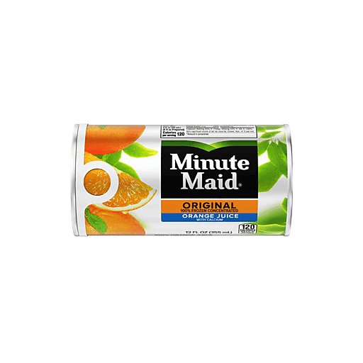 Minute Maid Orange Juice w/ Calcium, Fruit Juice, 12 fl oz