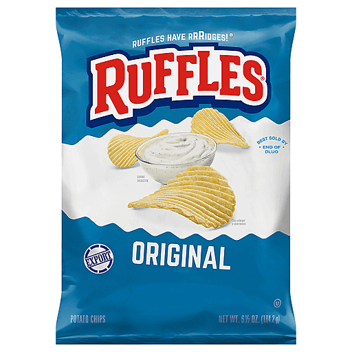 Ruffles Original Potato Chips 6.5 oz bag | Chips | DeCA