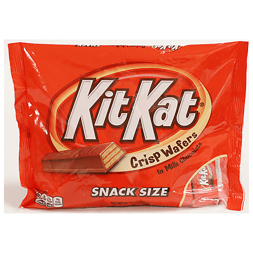 KIT KAT KIT KAT® Milk Chocolate Wafer Snack Size, Candy Bag, 10.78