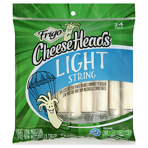 Frigo Light String Cheese Heads 20 Oz