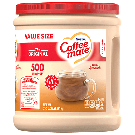 Nestle Coffee Mate Glutenfree Lactosefree the Original Powder Coffee