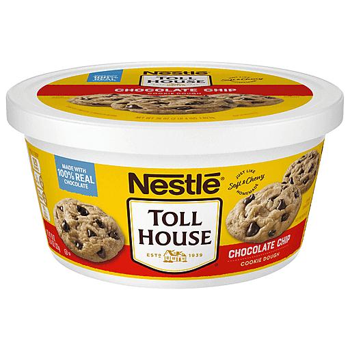 Refrigerated Chocolate Chip Cookie Dough Tub 36 oz.