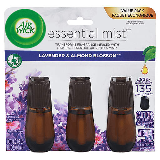 Save on Air Wick Essential Mist Lavender & Almond Blossom Air Freshener  Refill Order Online Delivery