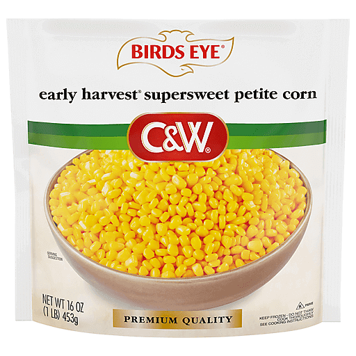 Birds Eye C&W Premium Quality Early Harvest Supersweet Petite Corn 