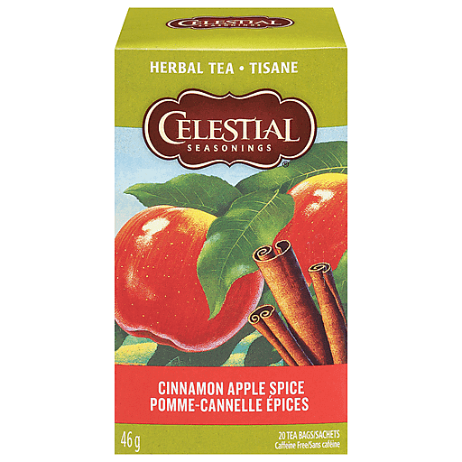 Celestial Seasonings Caffeine Free Cinnamon Apple Spice Herbal Tea