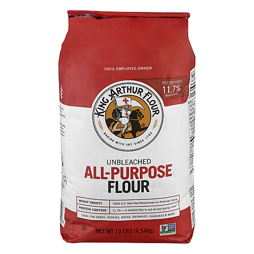 King Arthur Baking Company Unbleached All-Purpose Flour 5 Lb Bag, Flour &  Meals