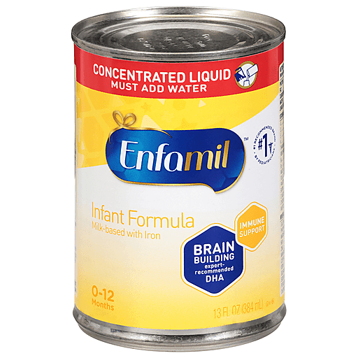 Shops yellow can of enfamil