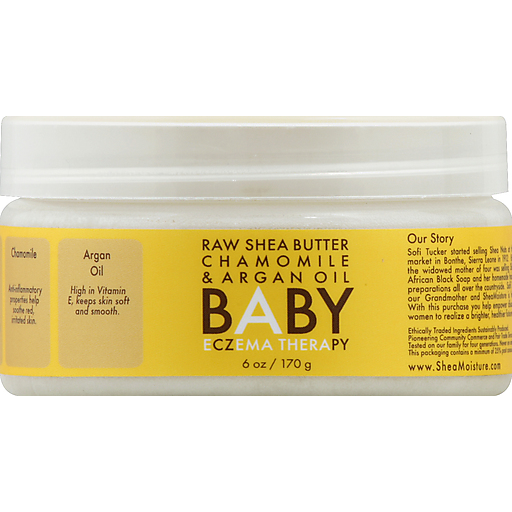 Shea Moisture Eczema Therapy, Baby, Raw Shea Butter Chamomile & Argan ...