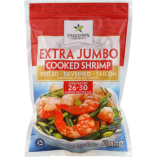 Jumbo Shrimp Online - Cooked, Peeled, & Deveined