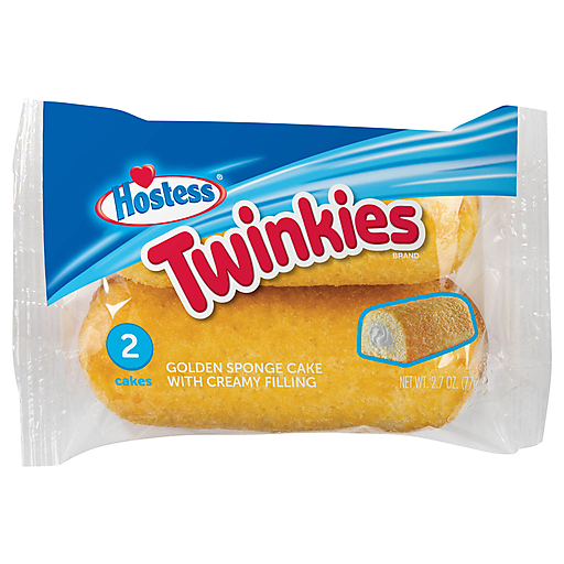 Hostess Twinkies Creamy Filling Golden Sponge Cake oz bag