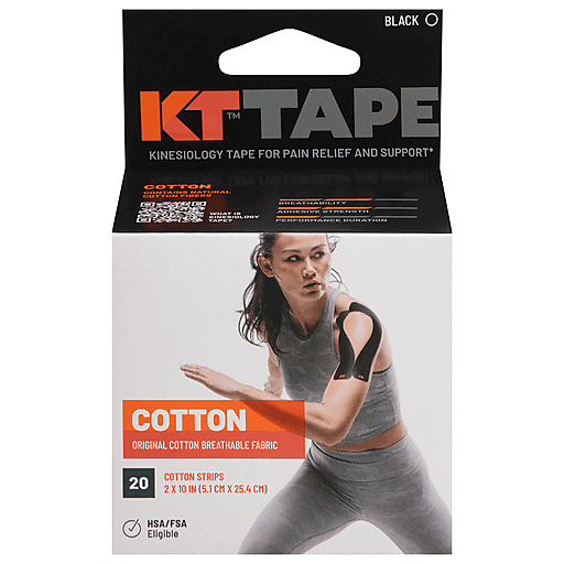 20 BOXES OF top P-TEX ELASTIC KINESIOLOGY TAPE 20 PRE CUT STRIPS PER BOX BULK BLACK