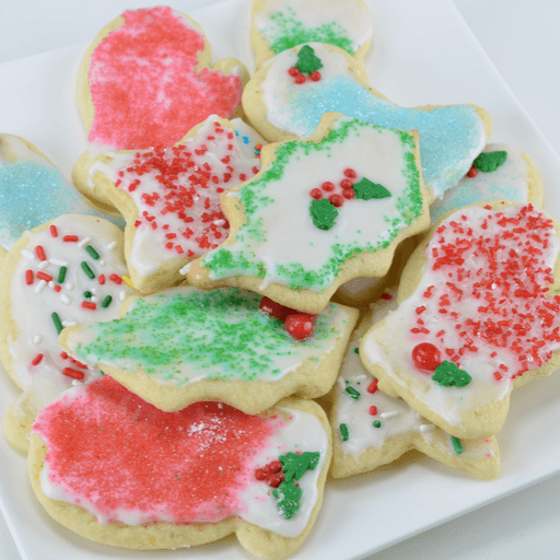 Orange Cut-Out Cookies